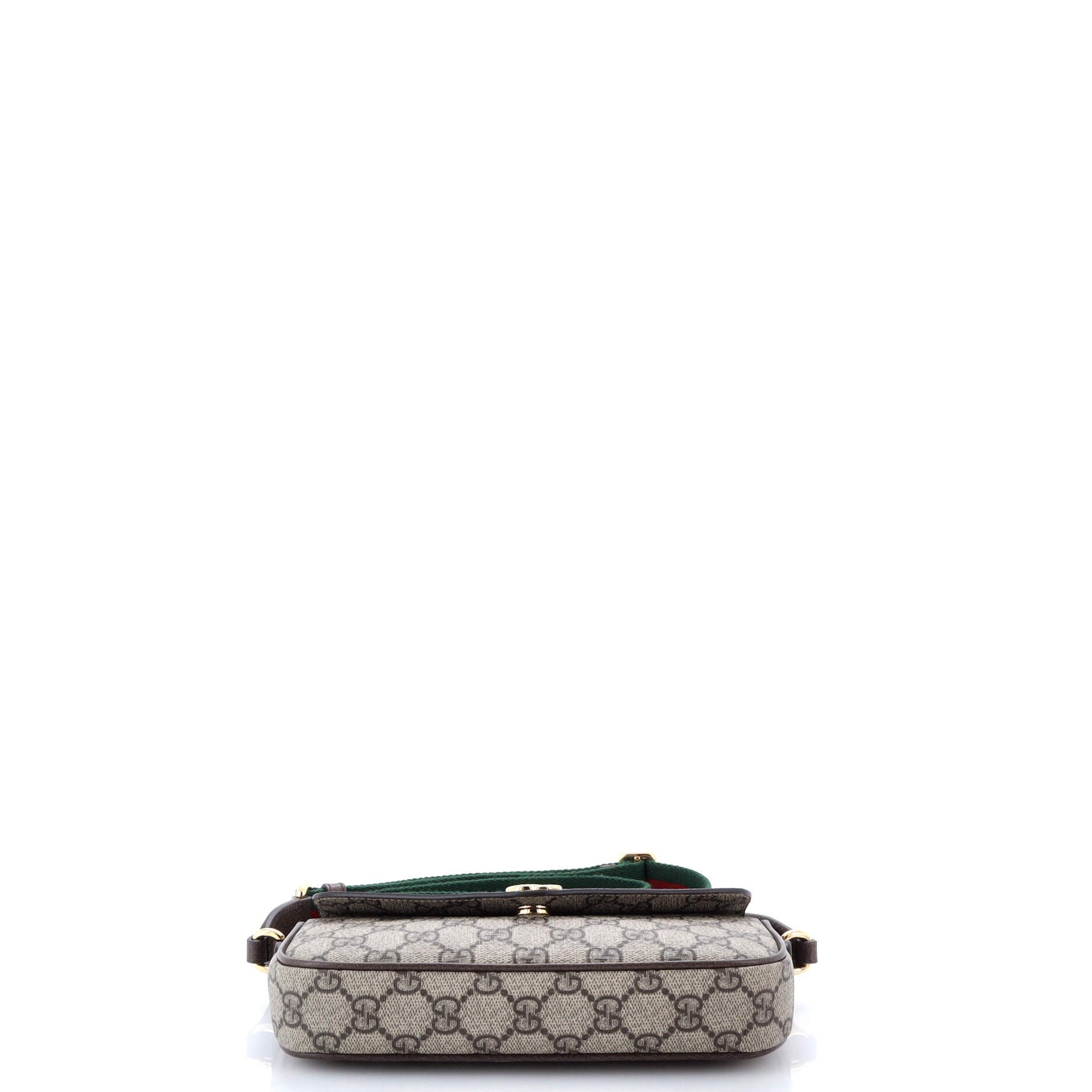 Ophidia Envelope Flap Shoulder Bag GG Coated Canvas Mini