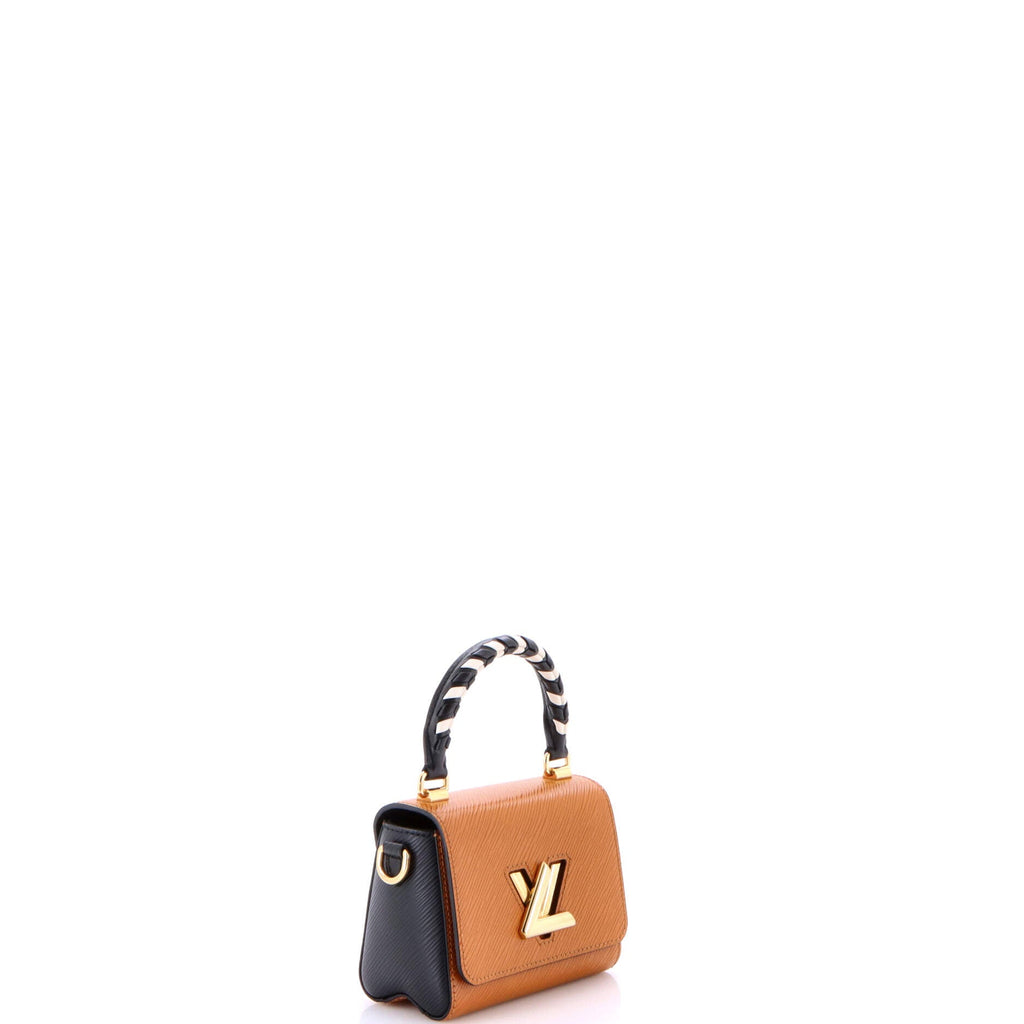 Twist Top Handle Bag Limited Edition Crafty Epi Leather Mini