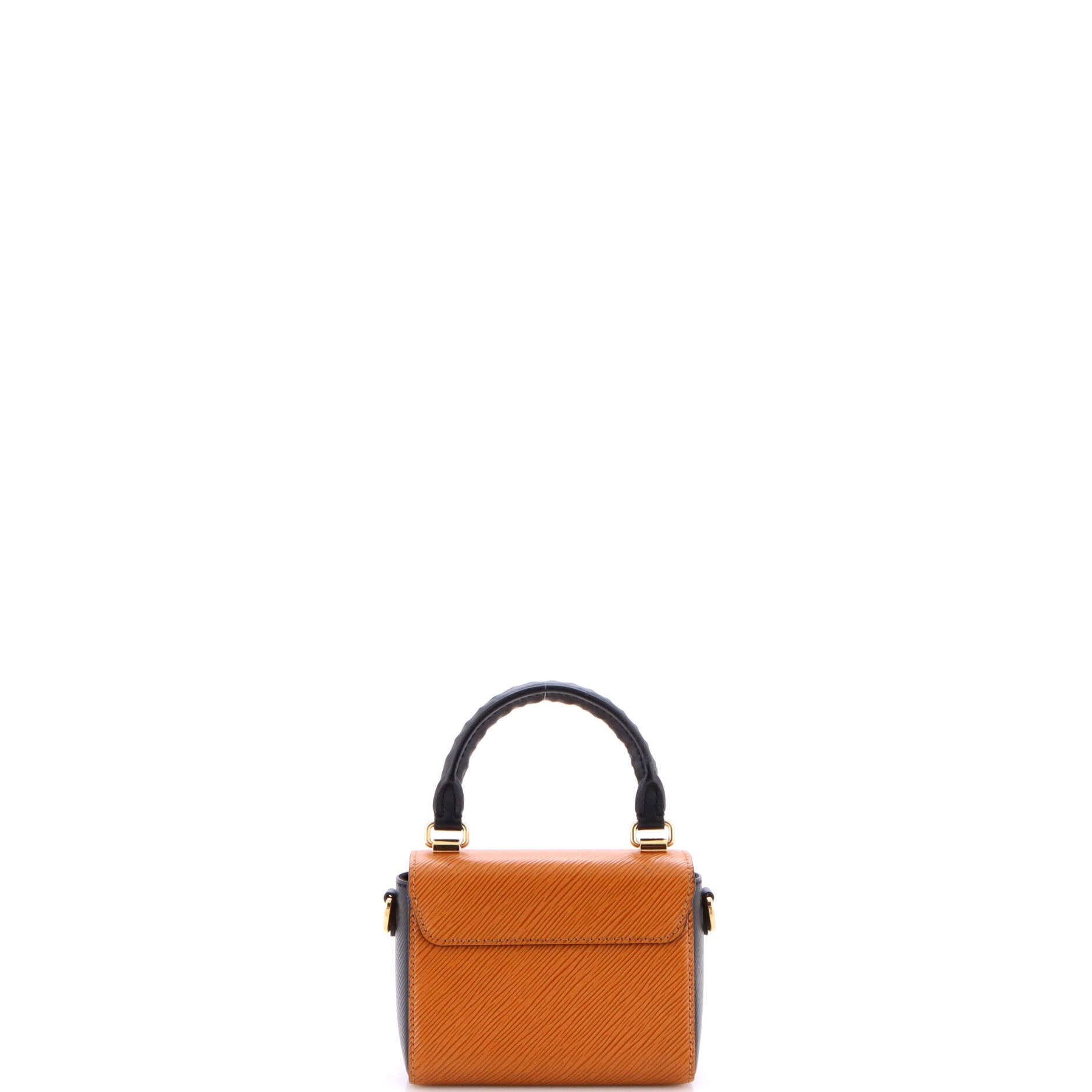 Twist Top Handle Bag Limited Edition Crafty Epi Leather Mini