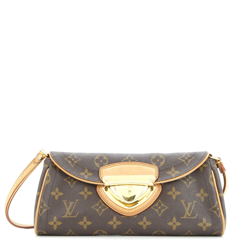 Beverly Clutch Monogram Canvas