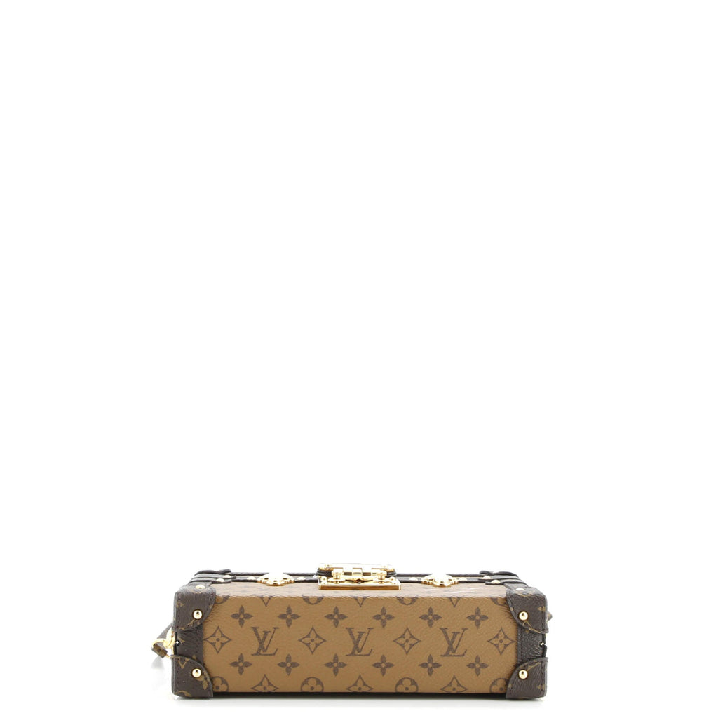Petite Malle Handbag Reverse Monogram Canvas