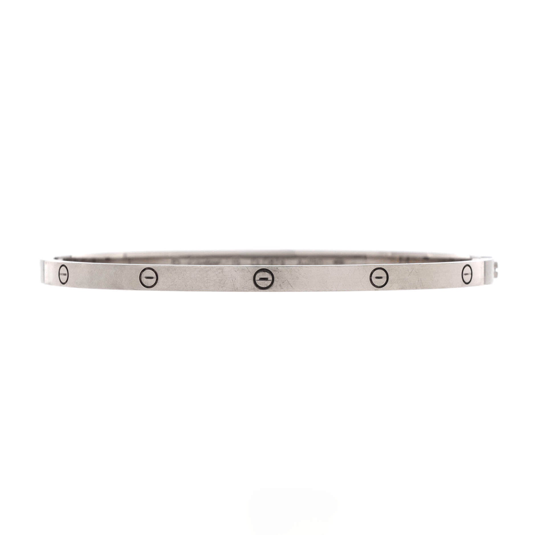 Love Bracelet 18K White Gold Small