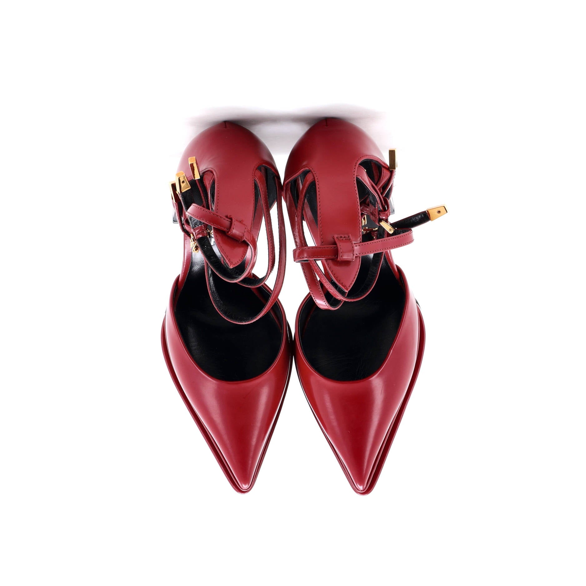 Women's Medusa Aevitas Pointed Platform Pumps Leather