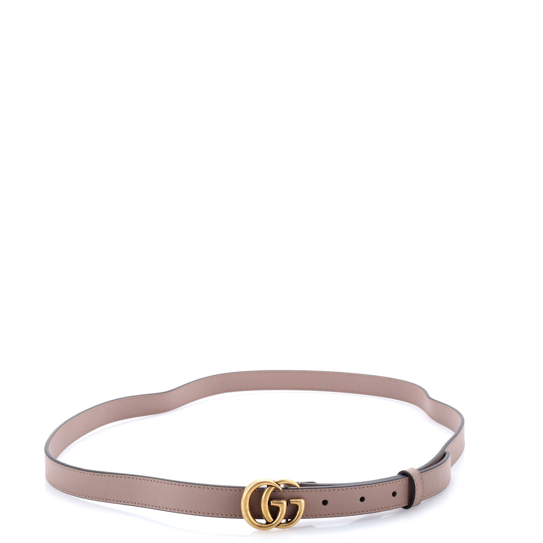 GG Marmont Belt Leather Thin
