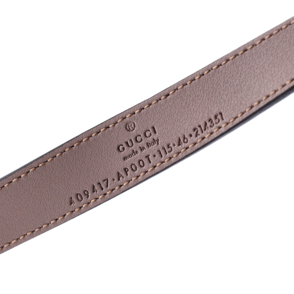 GG Marmont Belt Leather Thin