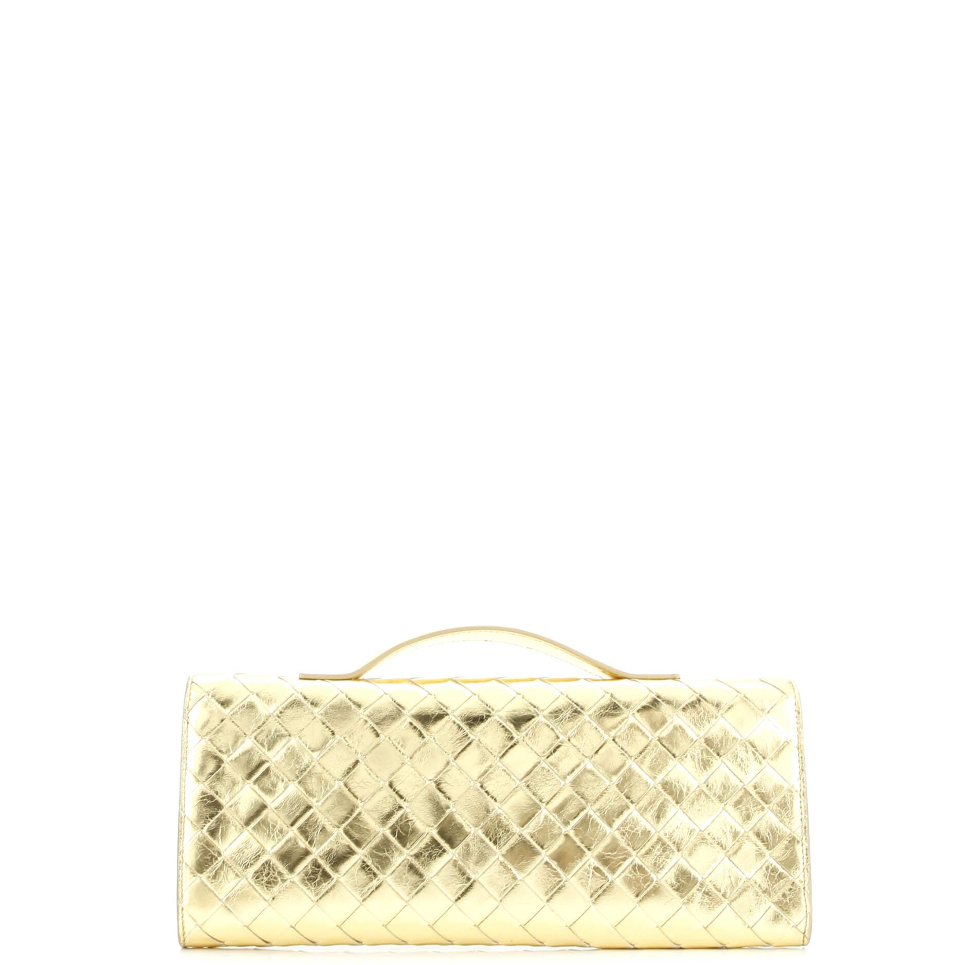 Andiamo Top Handle Clutch Intrecciato Nappa Long
