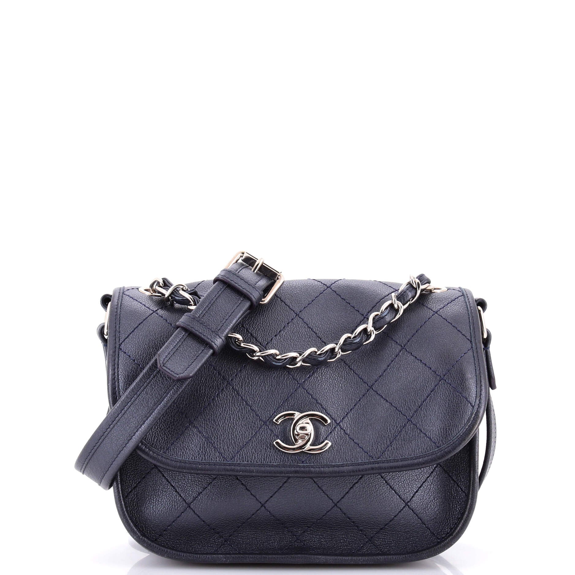 Jungle Stroll Messenger Bag Quilted Calfskin Small