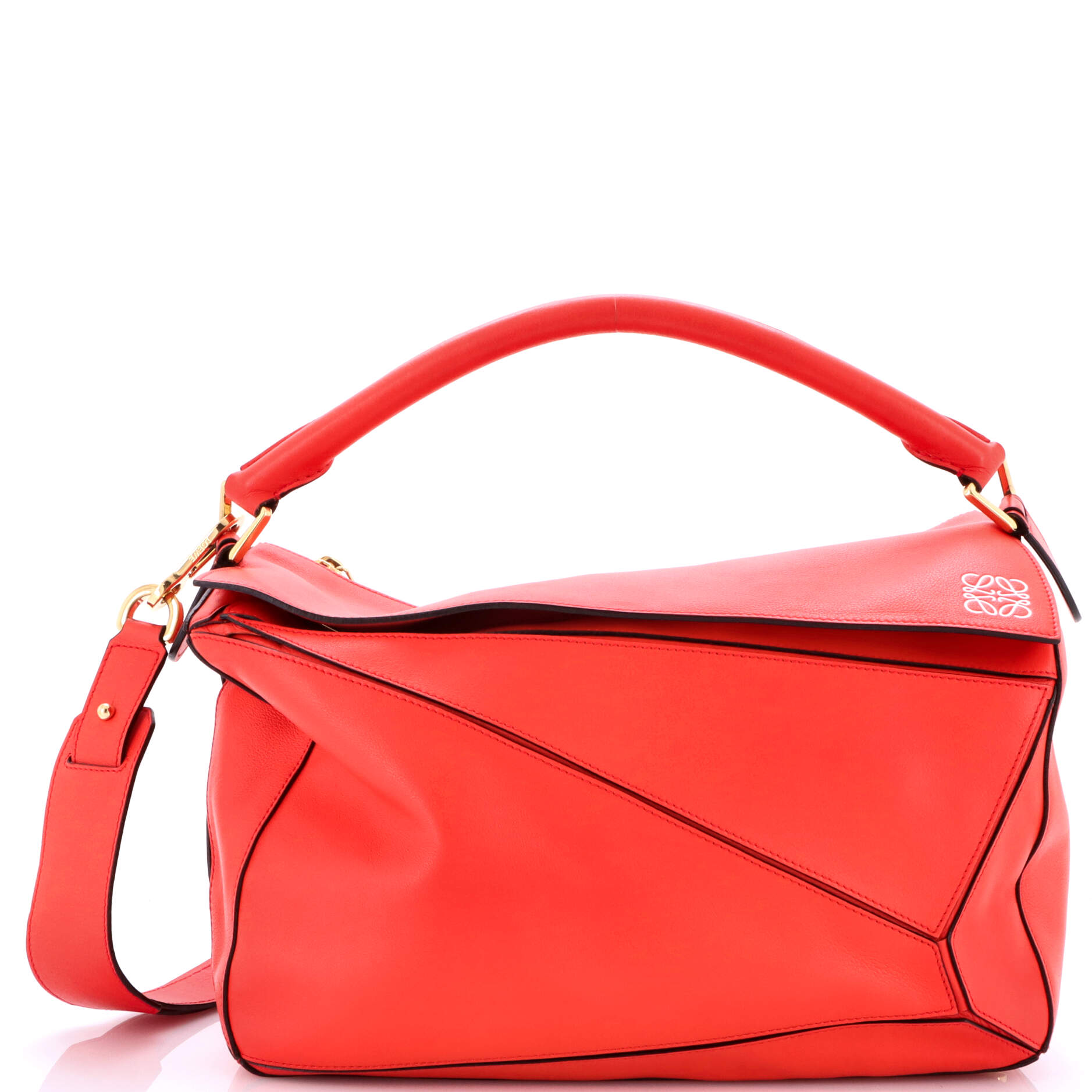 Puzzle Bag Leather Large