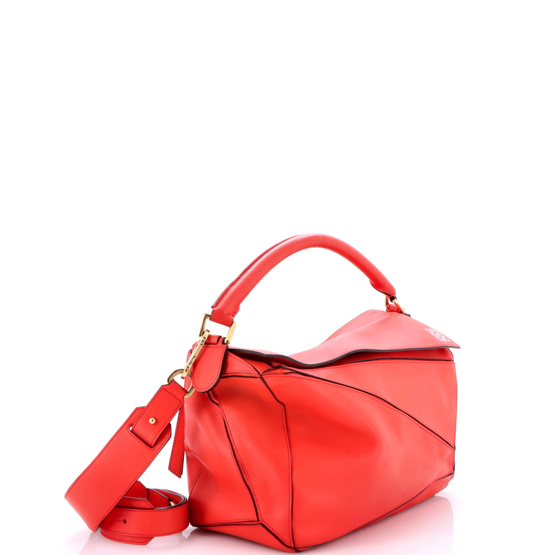 Puzzle Bag Leather Large