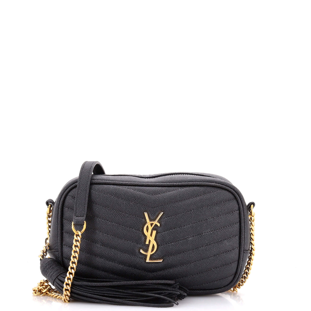 LouLou Crossbody Bag Matelasse Chevron Leather Mini