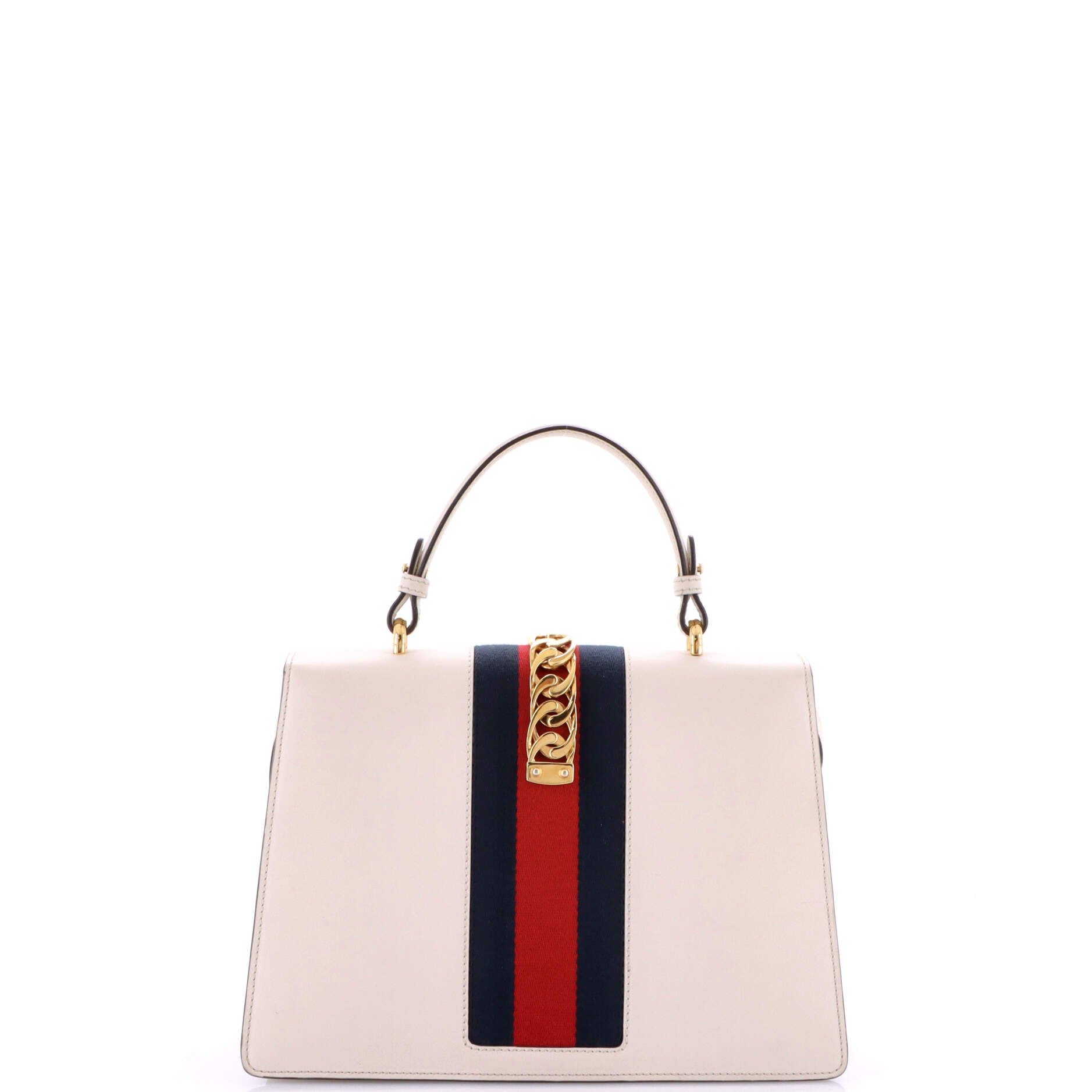 Sylvie Top Handle Bag Leather Medium