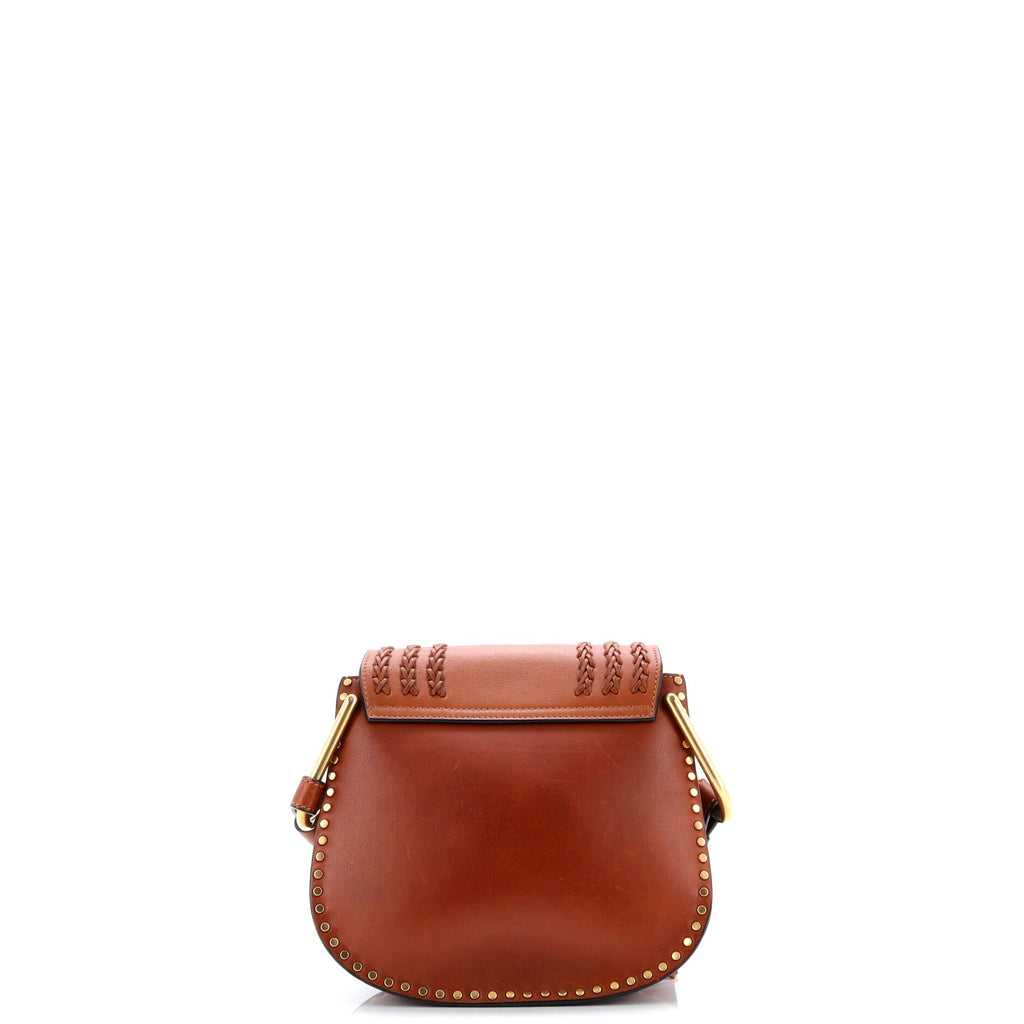 Hudson Handbag Whipstitch Leather Small
