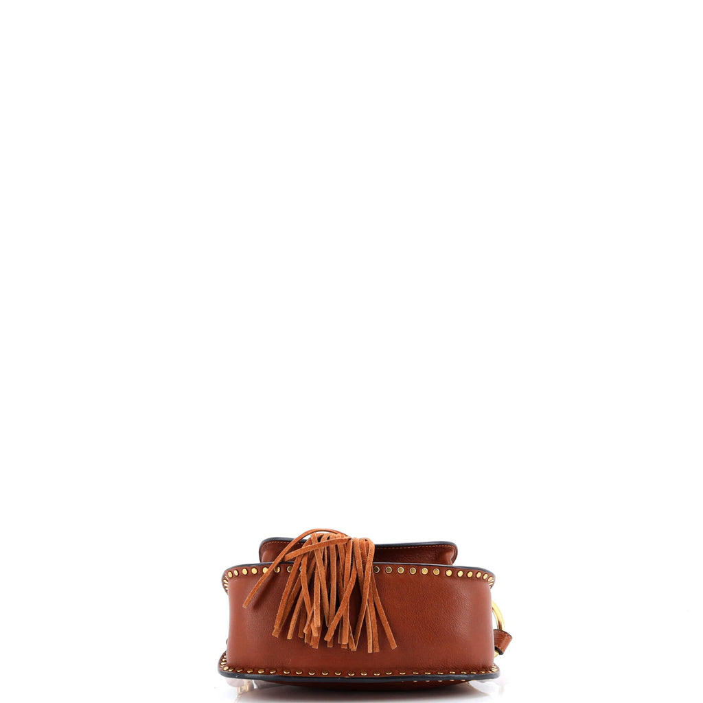 Hudson Handbag Whipstitch Leather Small