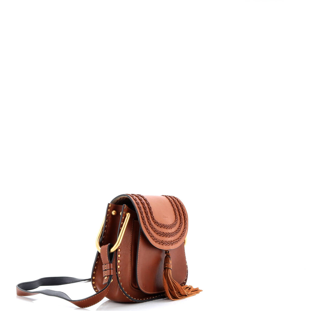 Hudson Handbag Whipstitch Leather Small