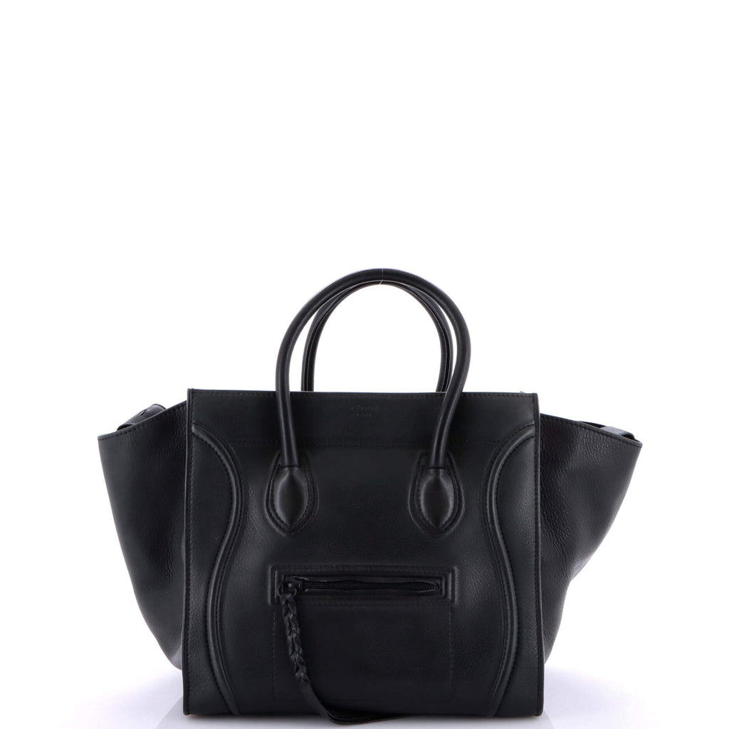Luggage Bag Python and Leather Mini