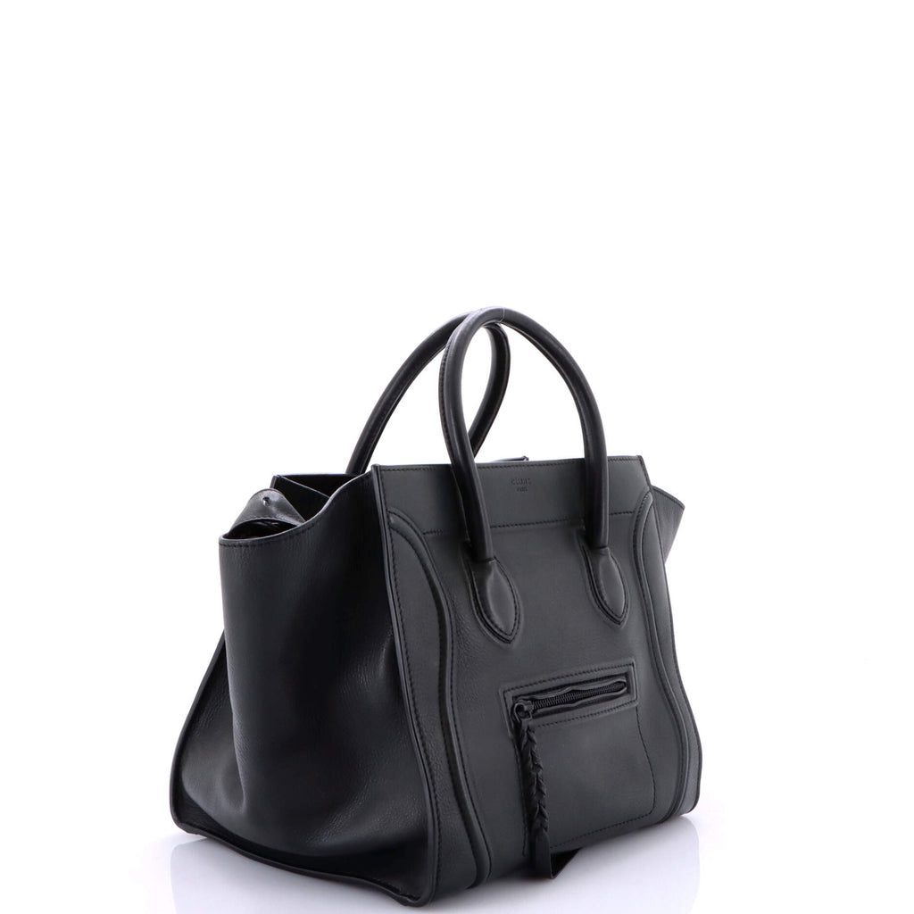 Luggage Bag Python and Leather Mini