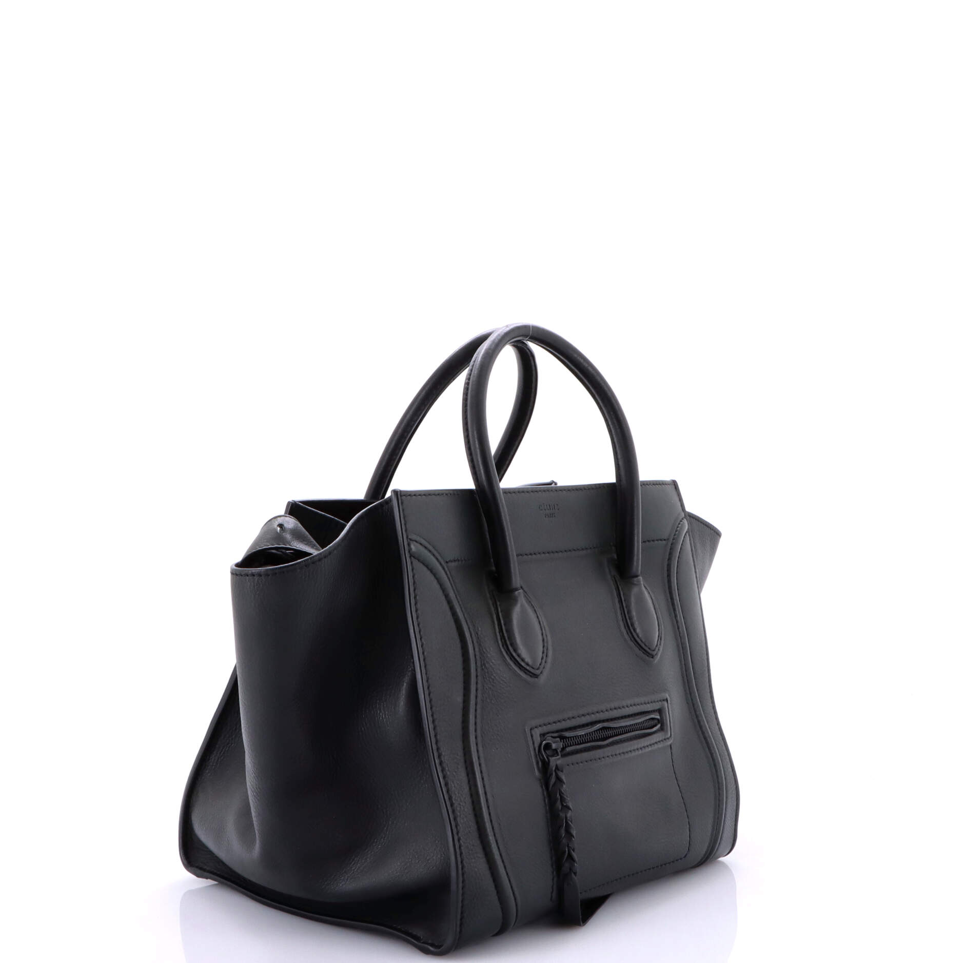 Luggage Bag Python and Leather Mini
