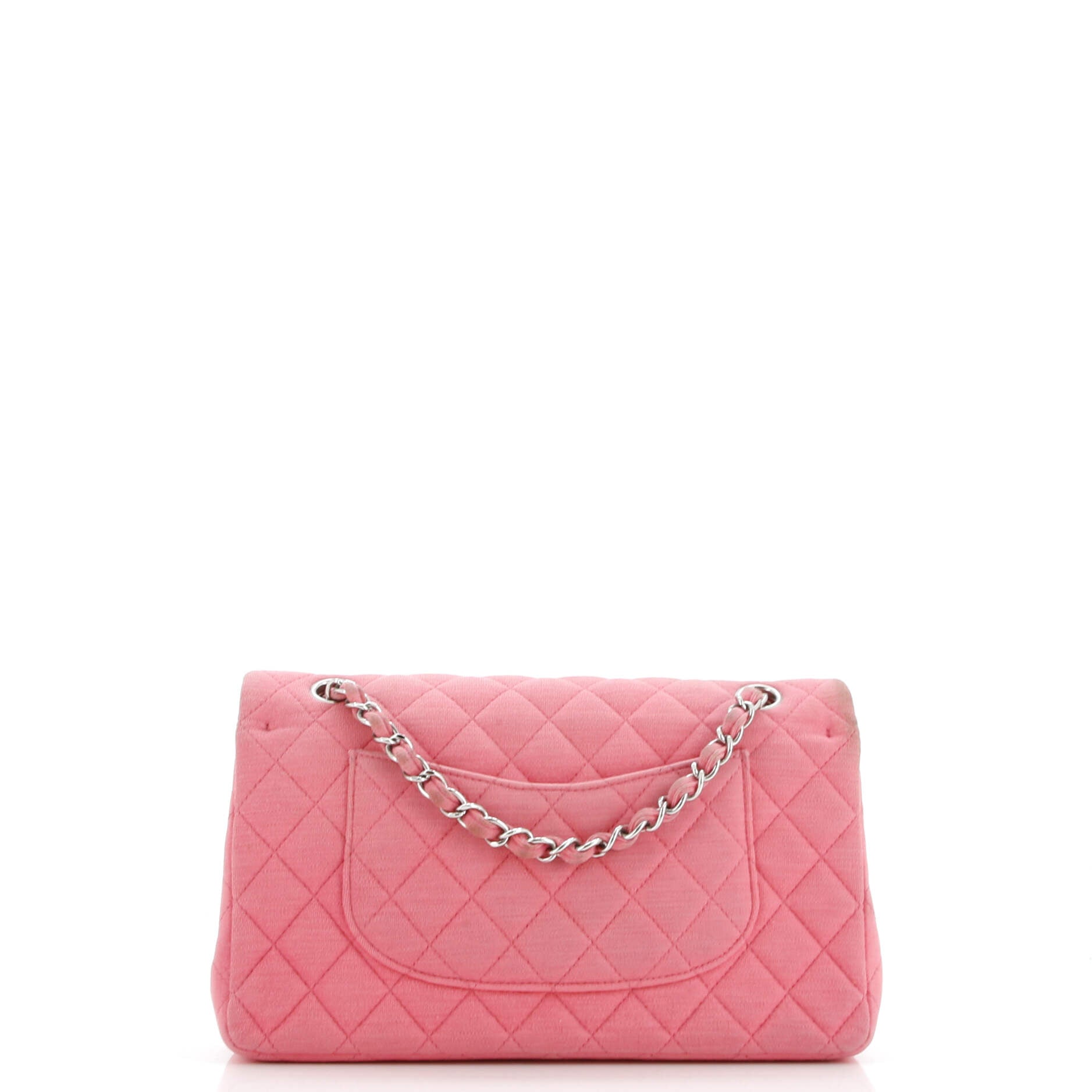 Classic Double Flap Bag Quilted Jersey Medium