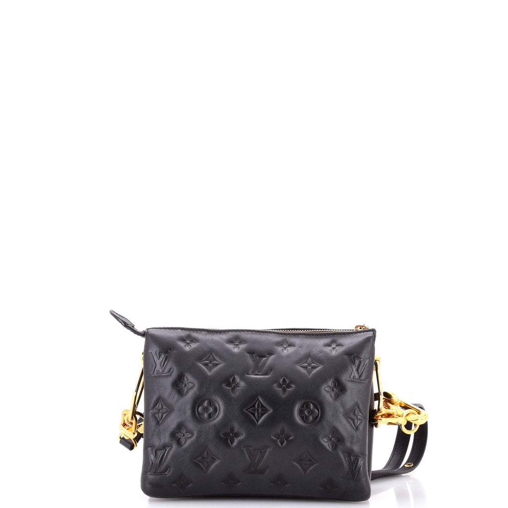 Coussin Bag Monogram Embossed Lambskin BB