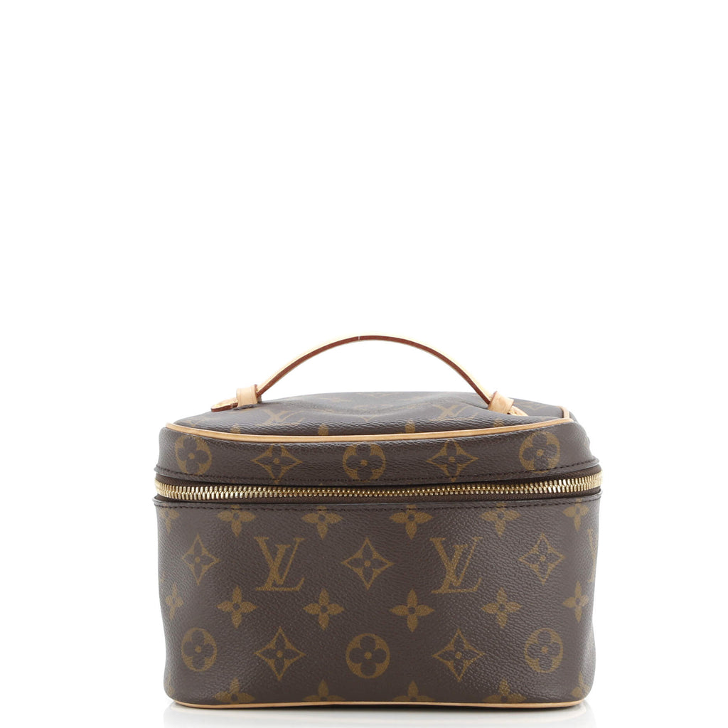 Nice Vanity Case Monogram Canvas Mini