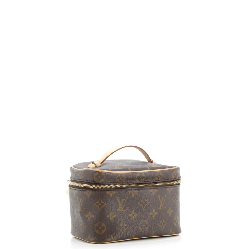 Nice Vanity Case Monogram Canvas Mini