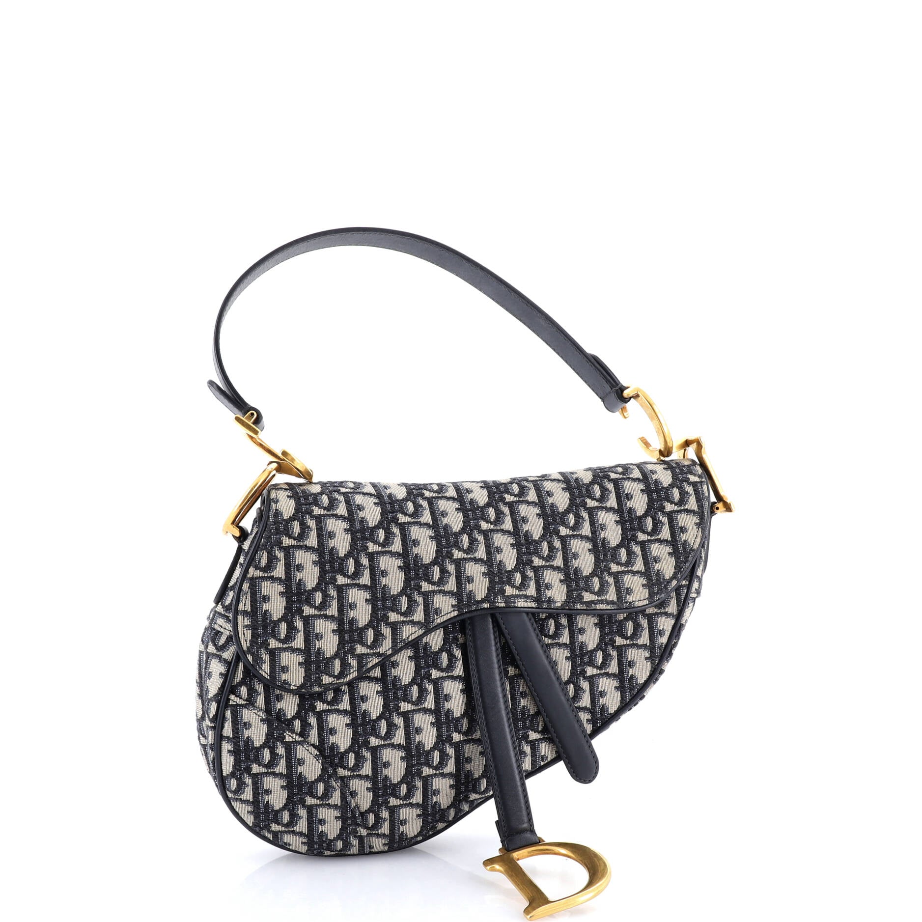 Saddle Handbag Oblique Canvas Medium