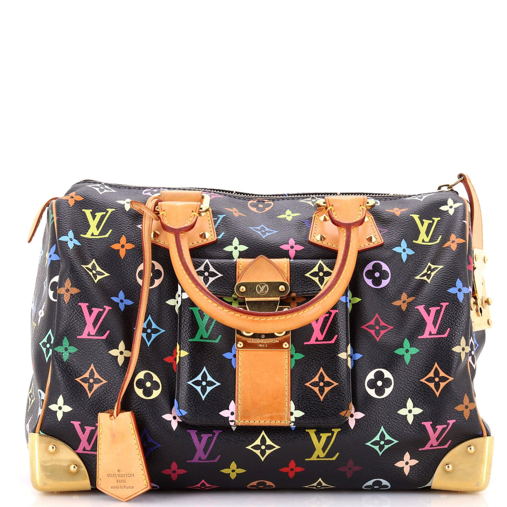 Speedy Handbag Monogram Multicolor 30