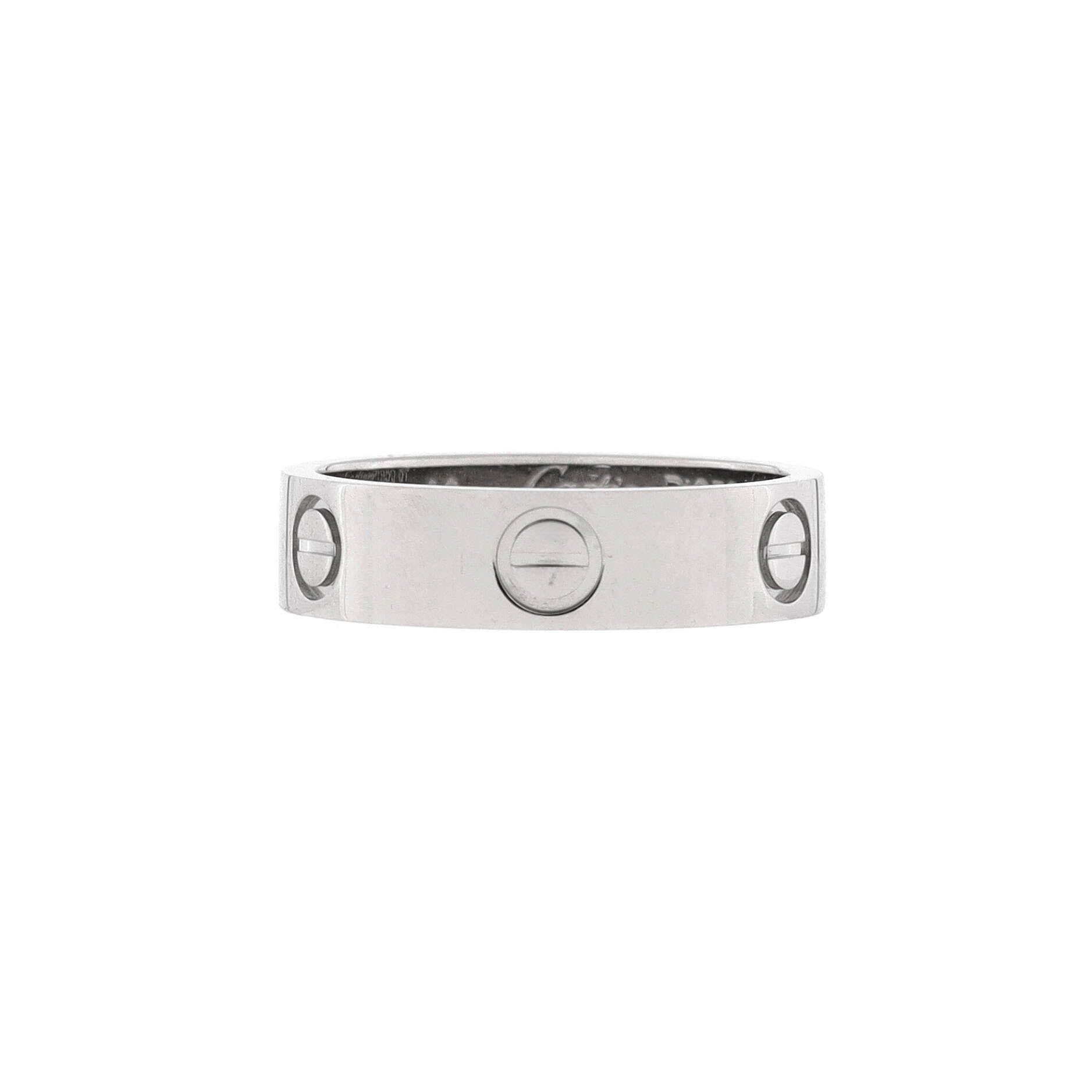 Love Band Ring Platinum