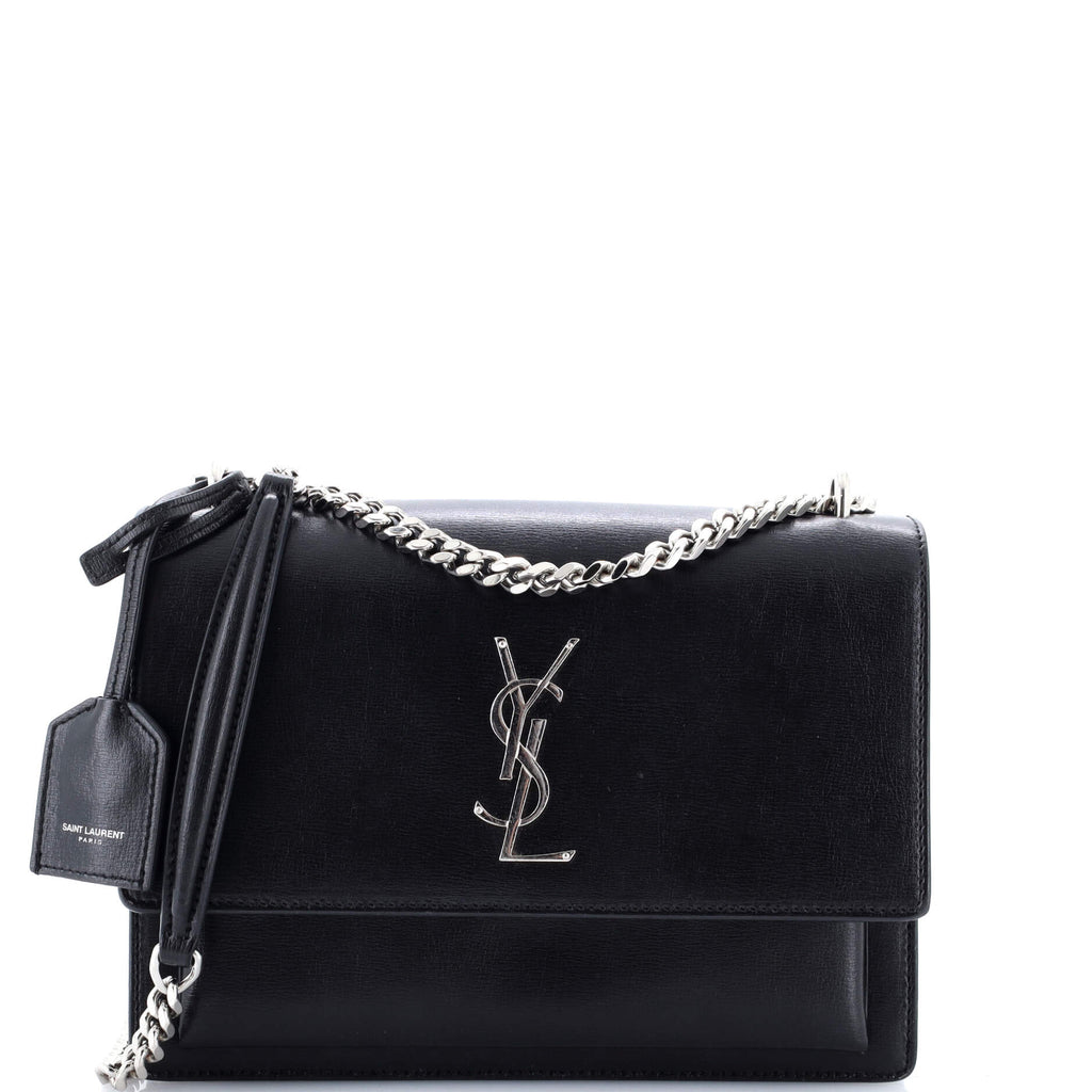 Sunset Crossbody Bag Leather Large