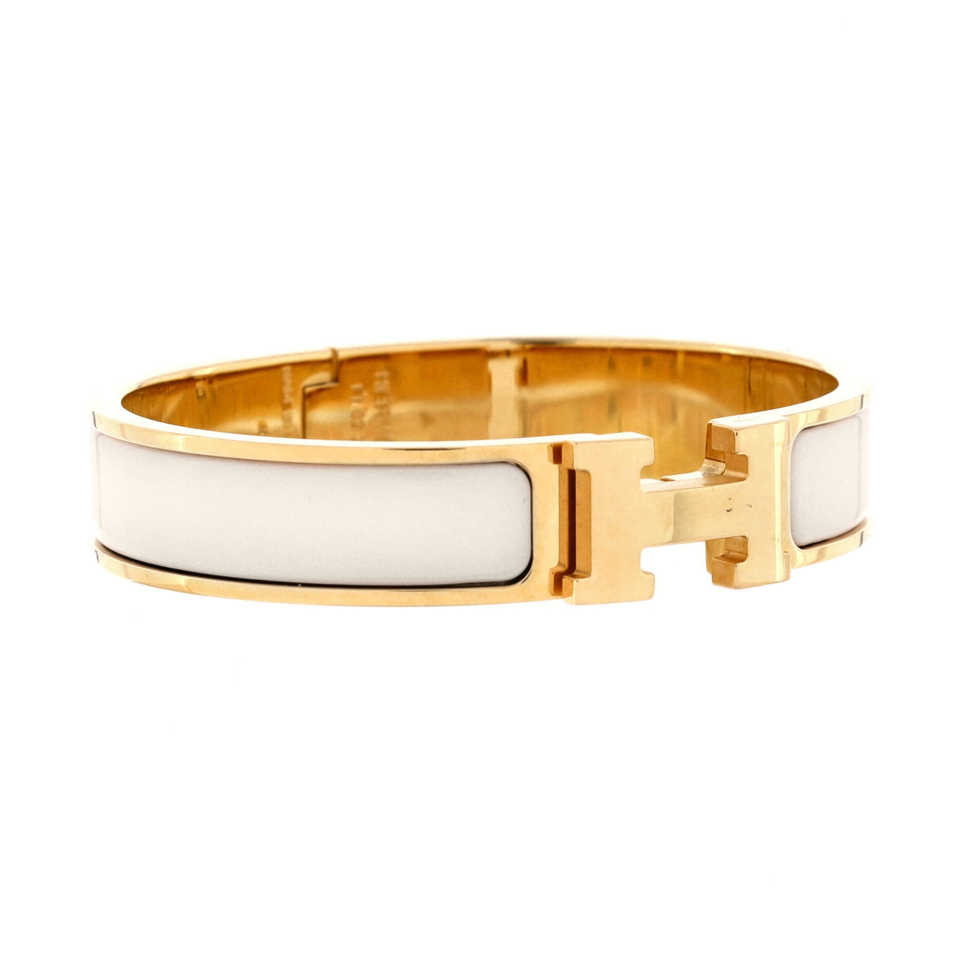 Clic H Bracelet Enamel Narrow