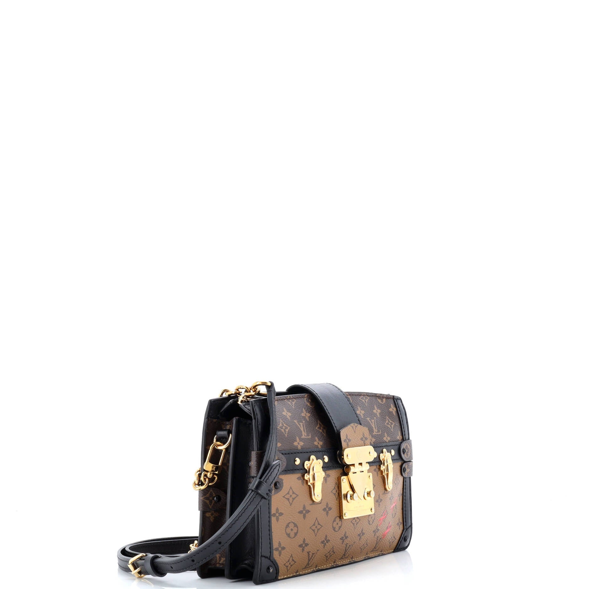 Trunk Clutch Reverse Monogram Canvas