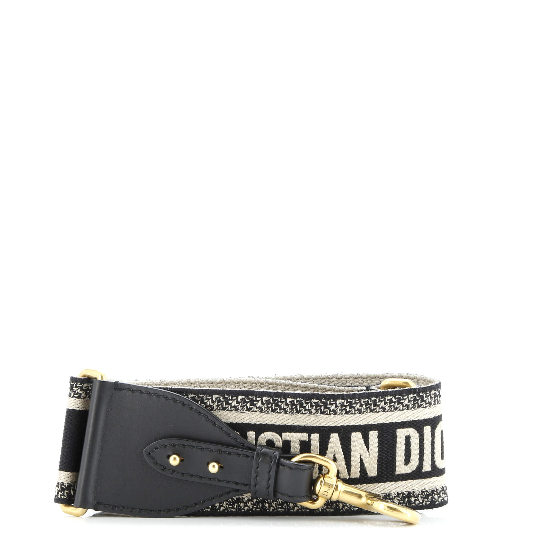 Logo Shoulder Strap Embroidered Canvas