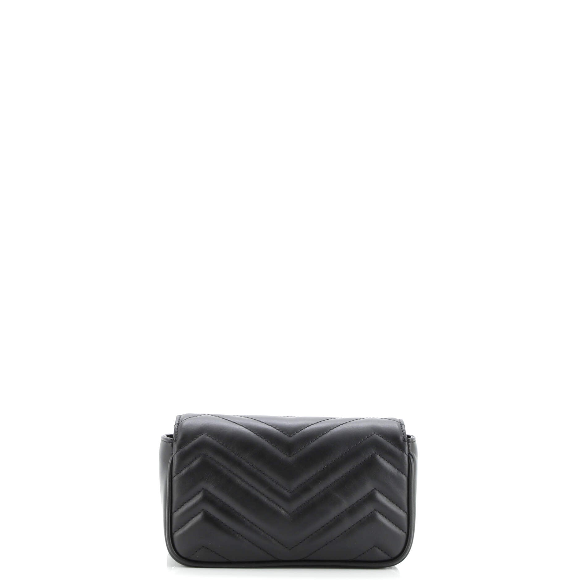 GG Marmont Flap Belt Bag Matelasse Leather