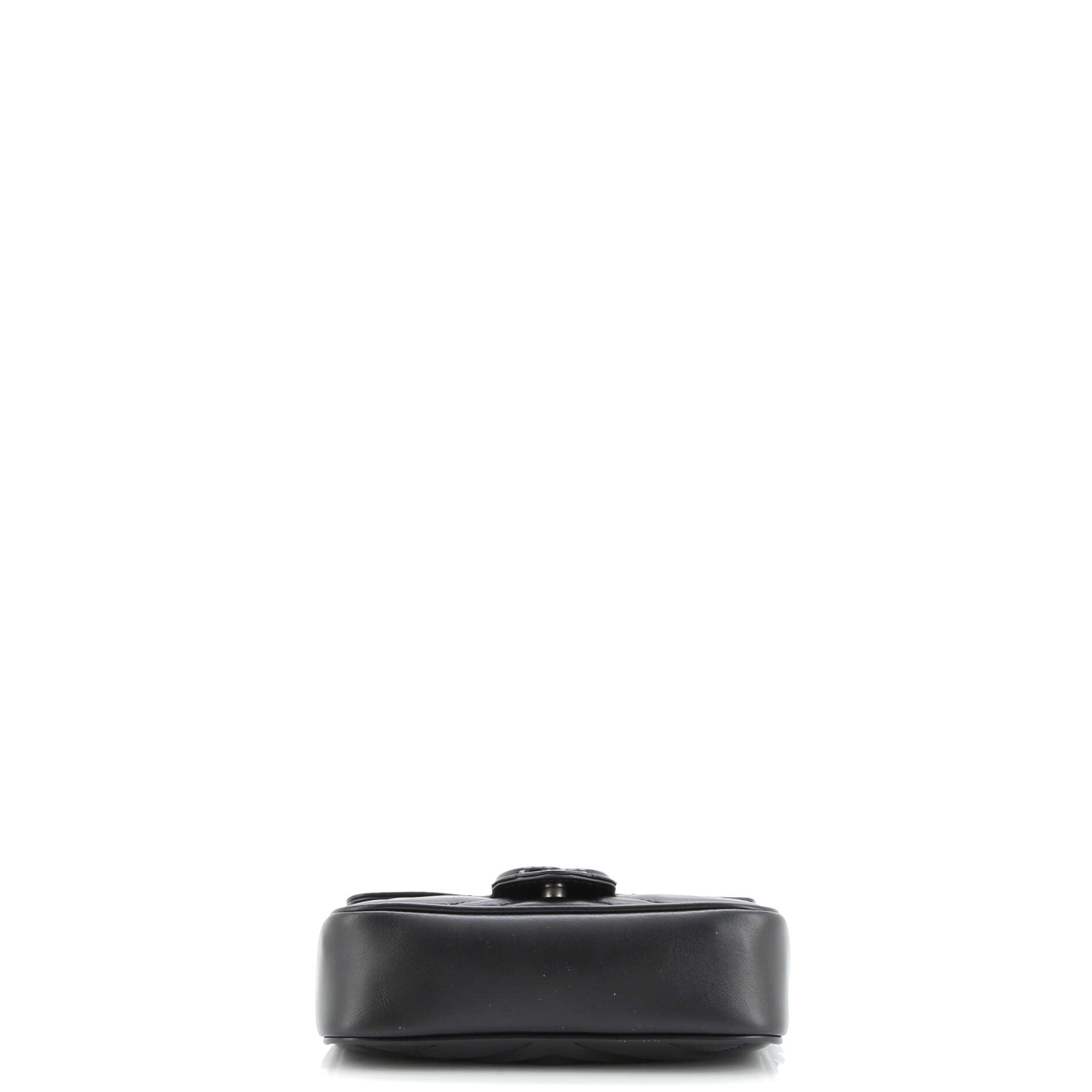 GG Marmont Flap Belt Bag Matelasse Leather