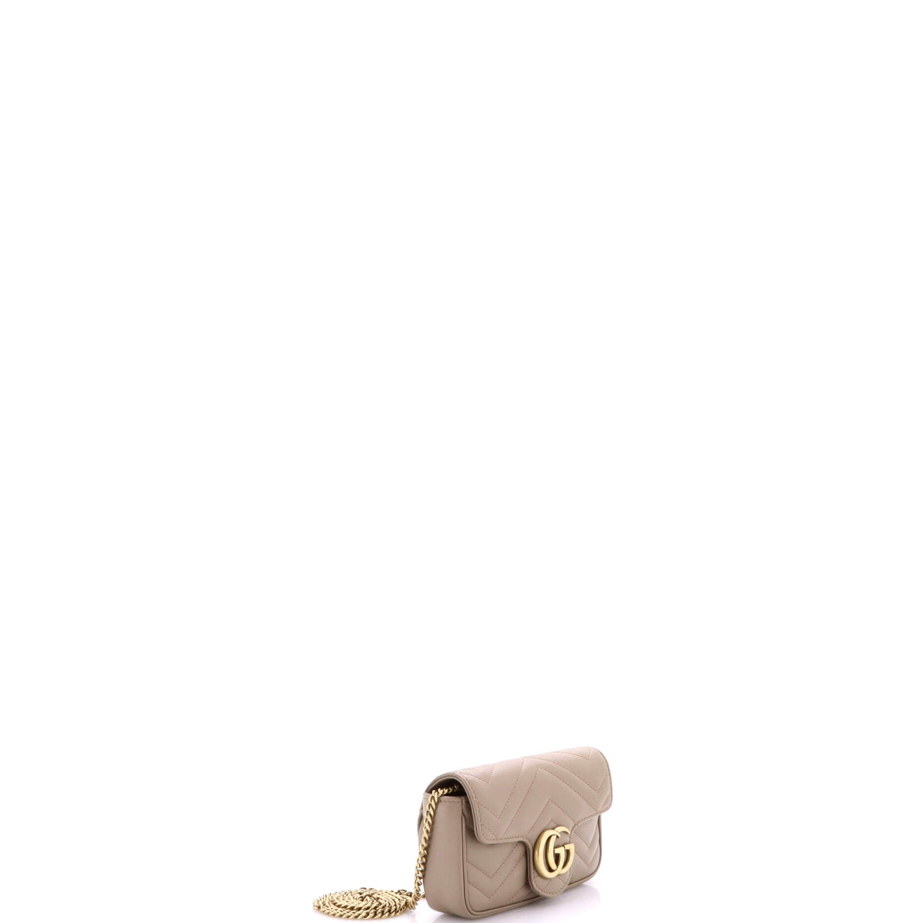 GG Marmont Flap Bag Matelasse Leather Super Mini