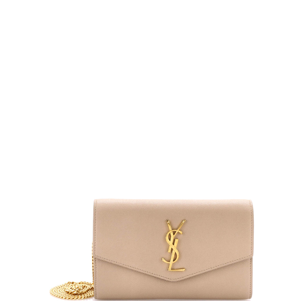 Uptown Chain Wallet Leather