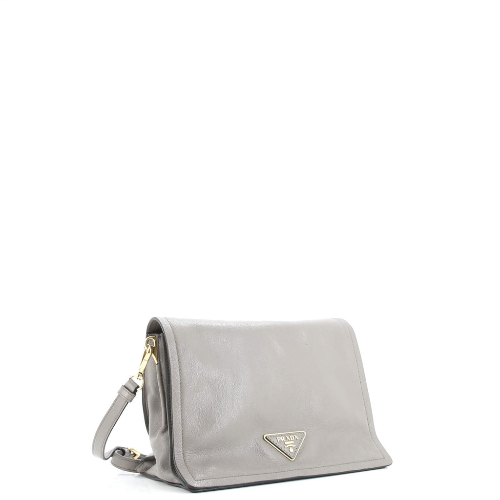 Flap Messenger Glace Calf Small