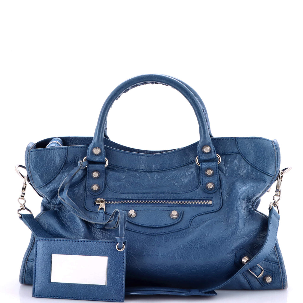 City Giant Studs Bag Leather Medium