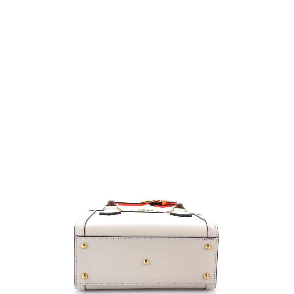 Diana NM Bamboo Handle Tote Leather Mini