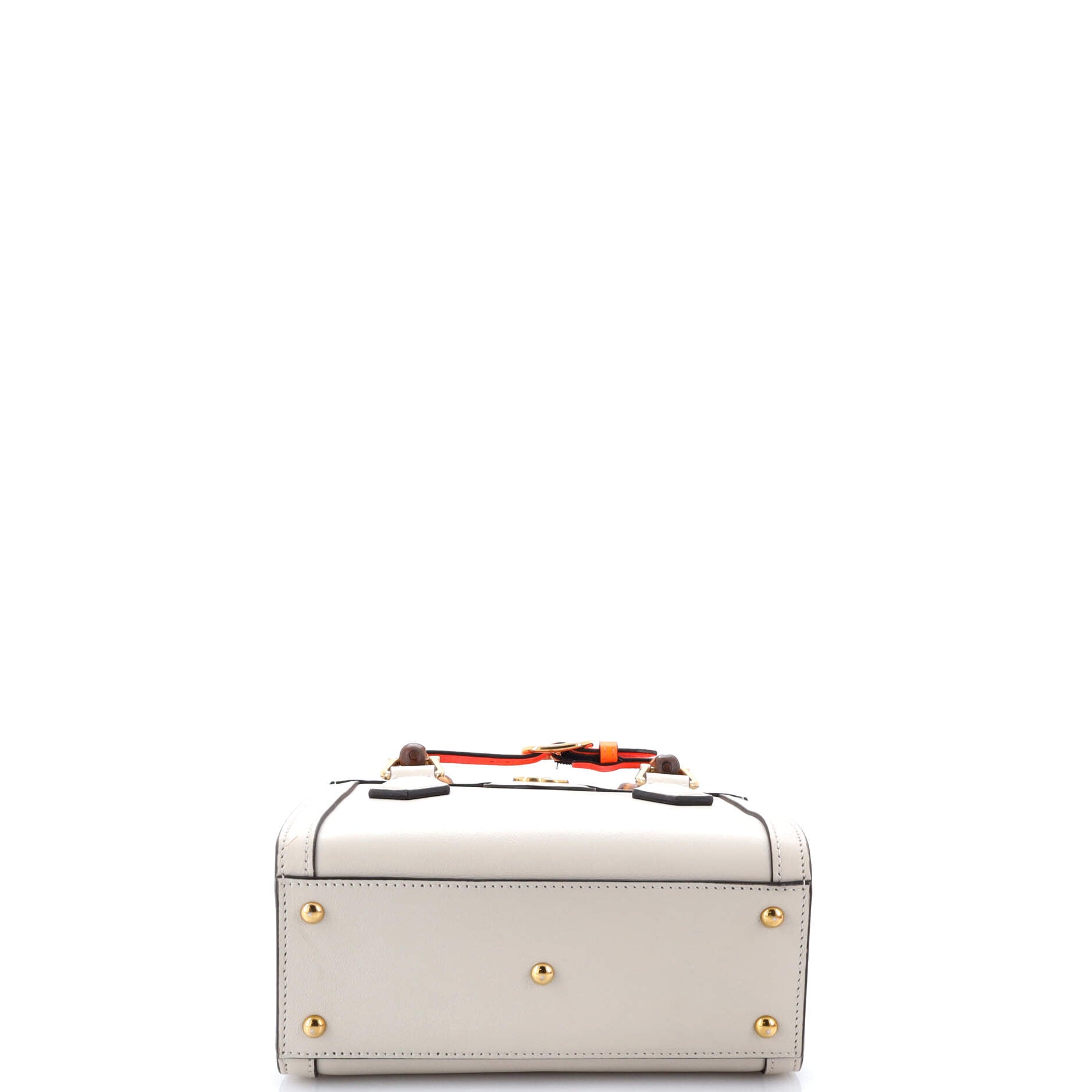 Diana NM Bamboo Handle Tote Leather Mini