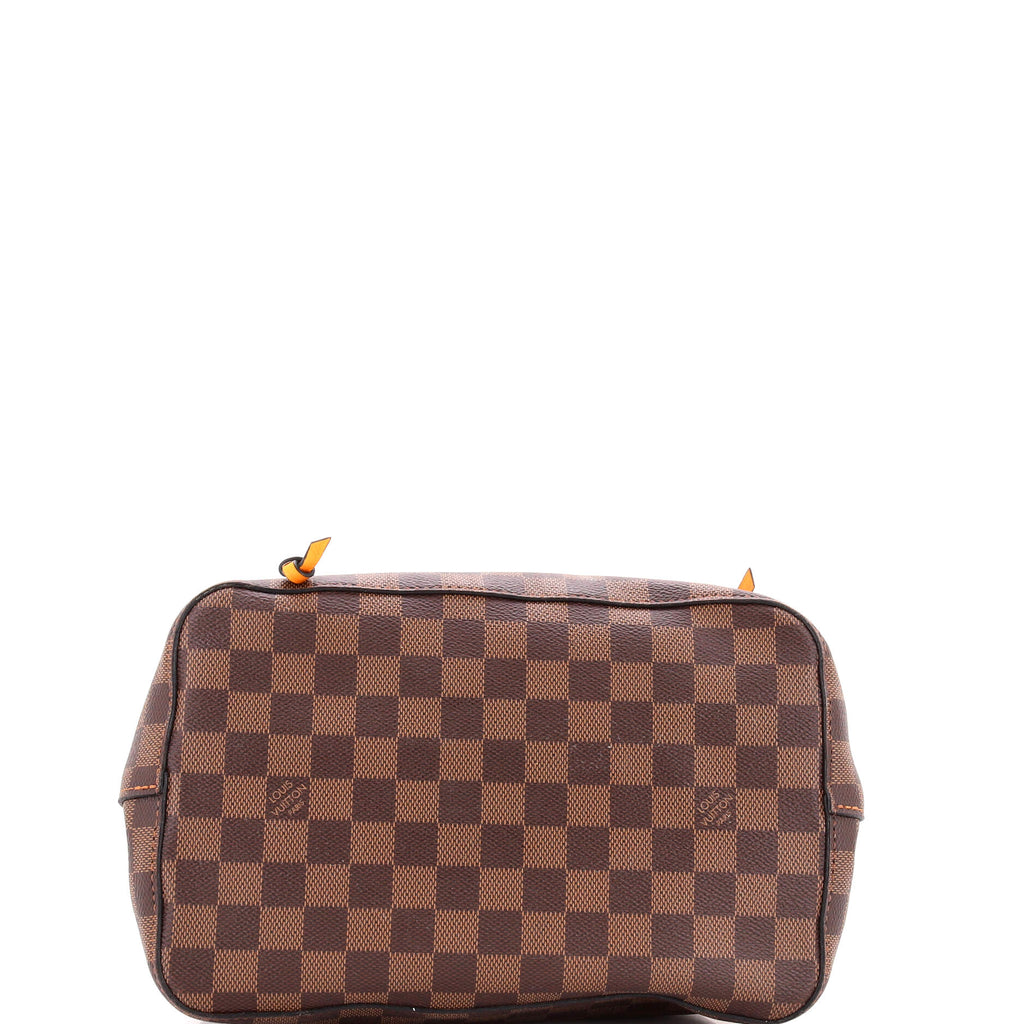 NeoNoe Handbag Damier with Leather MM
