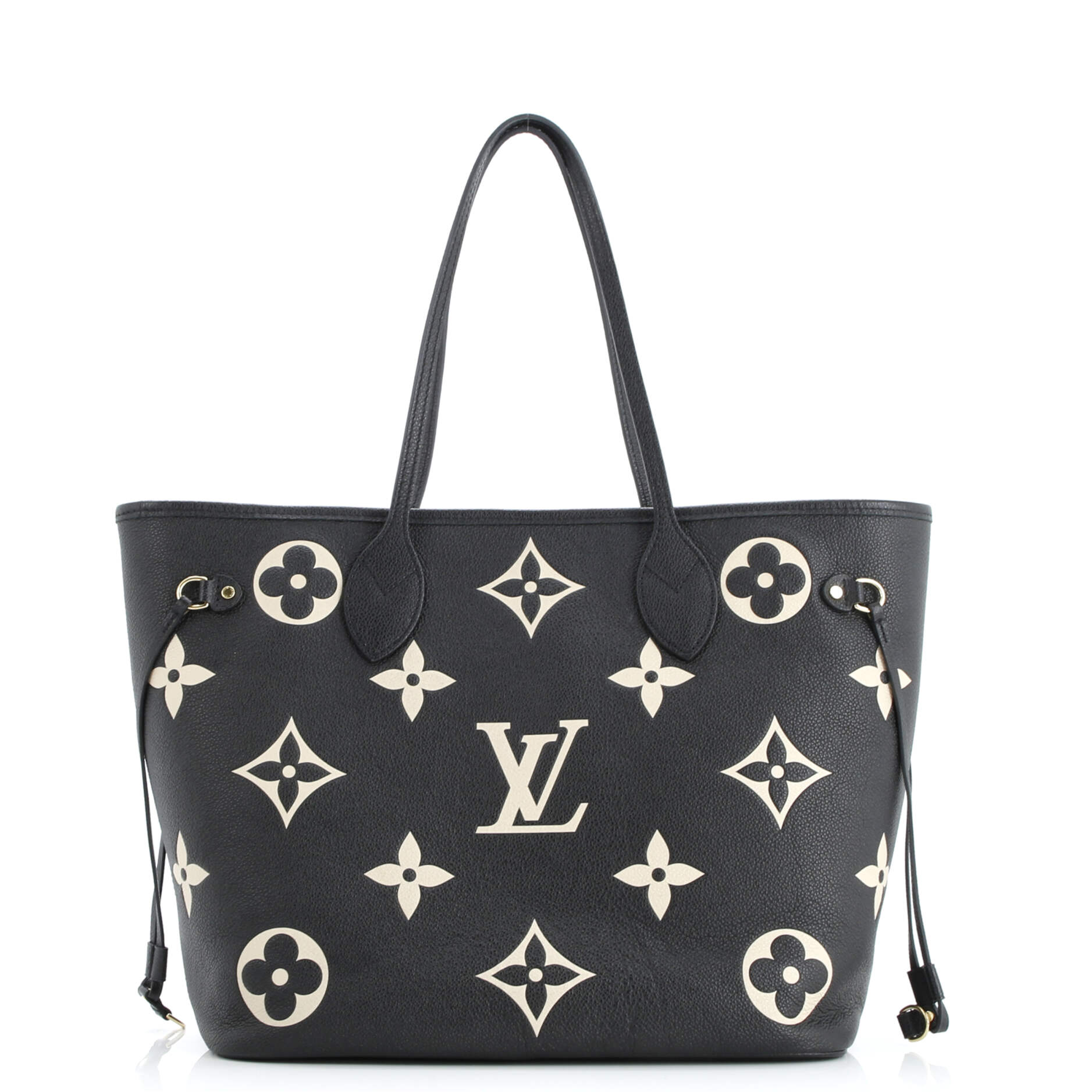 Neverfull NM Tote Bicolor Monogram Empreinte Giant MM