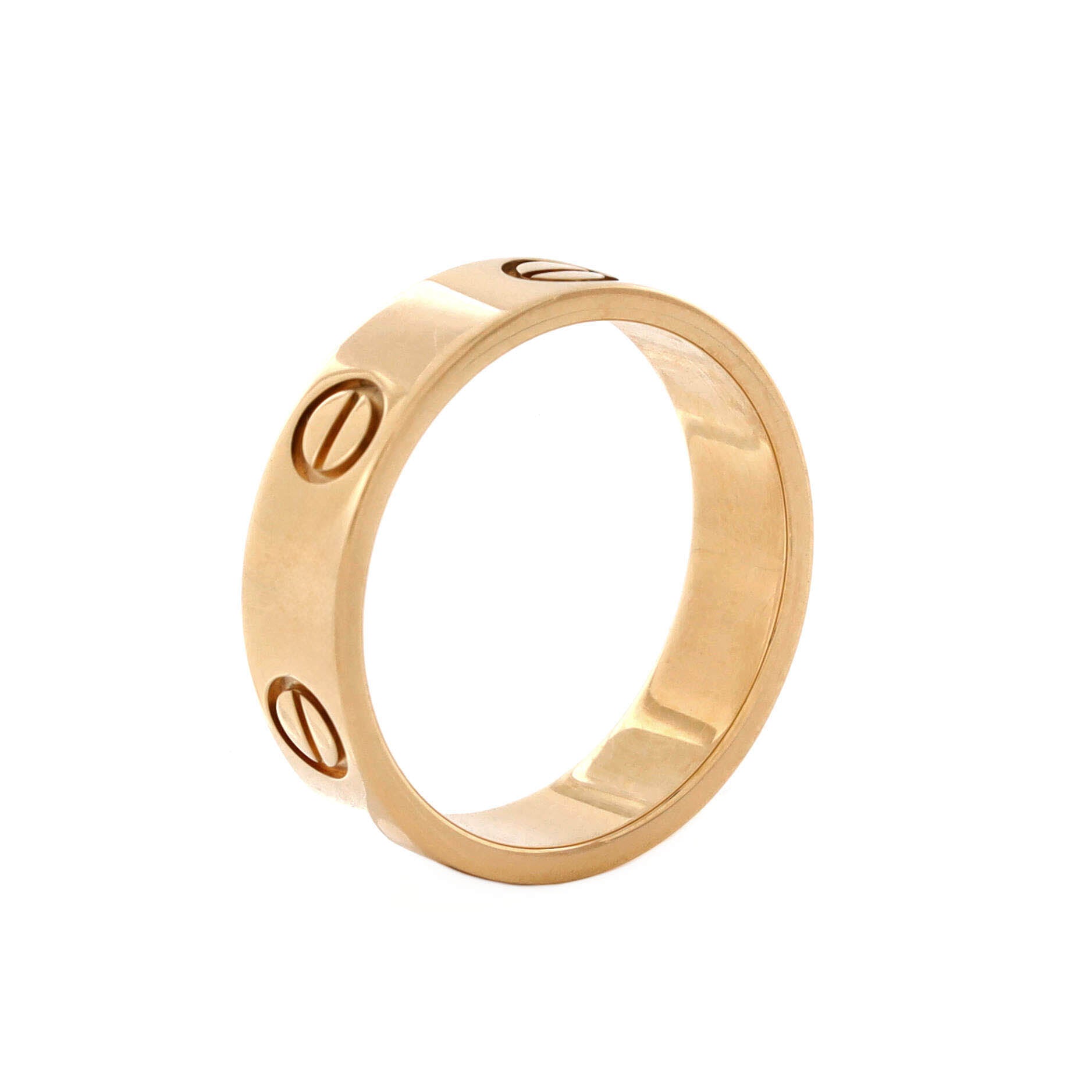 Love Band Ring 18K Yellow Gold