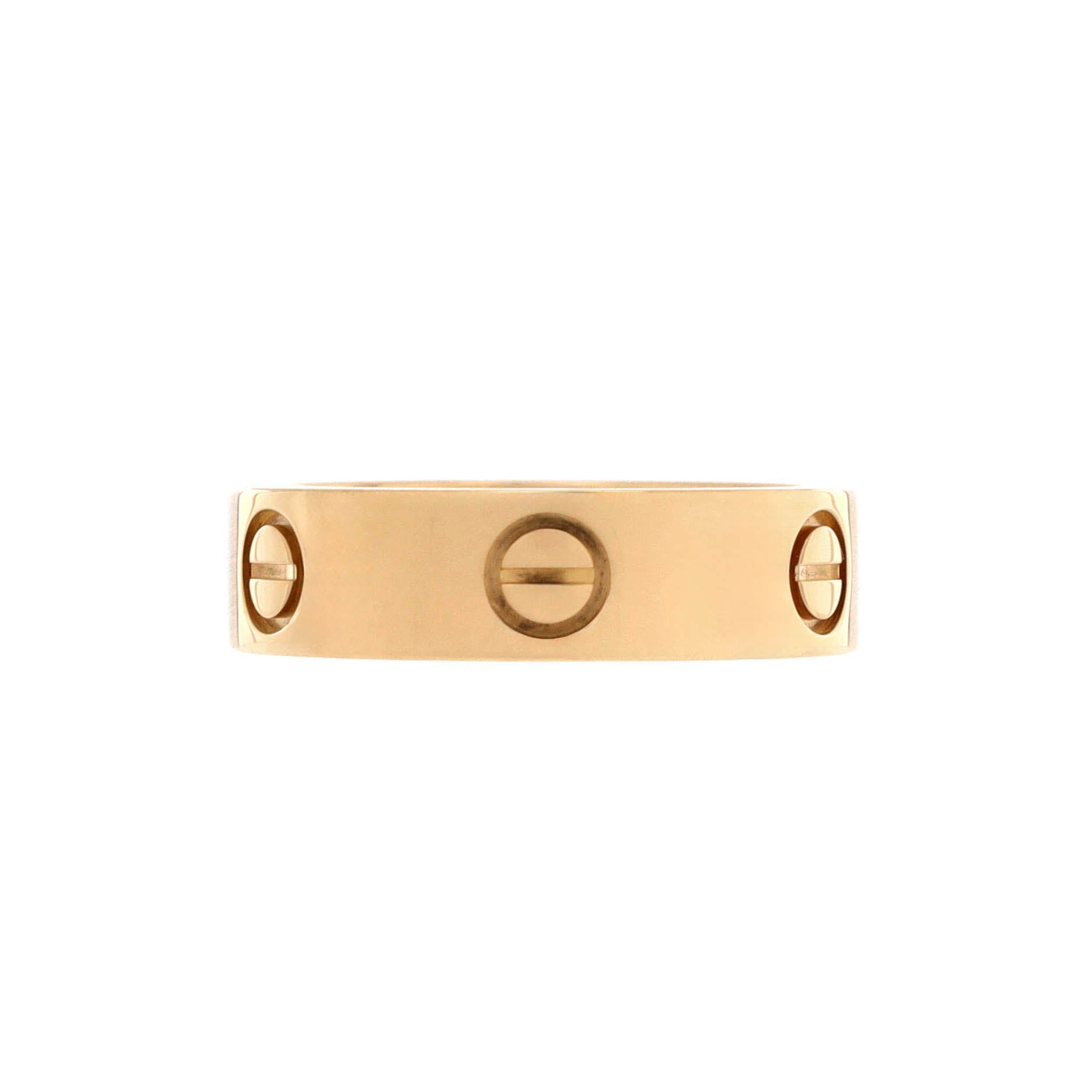 Love Band Ring 18K Yellow Gold
