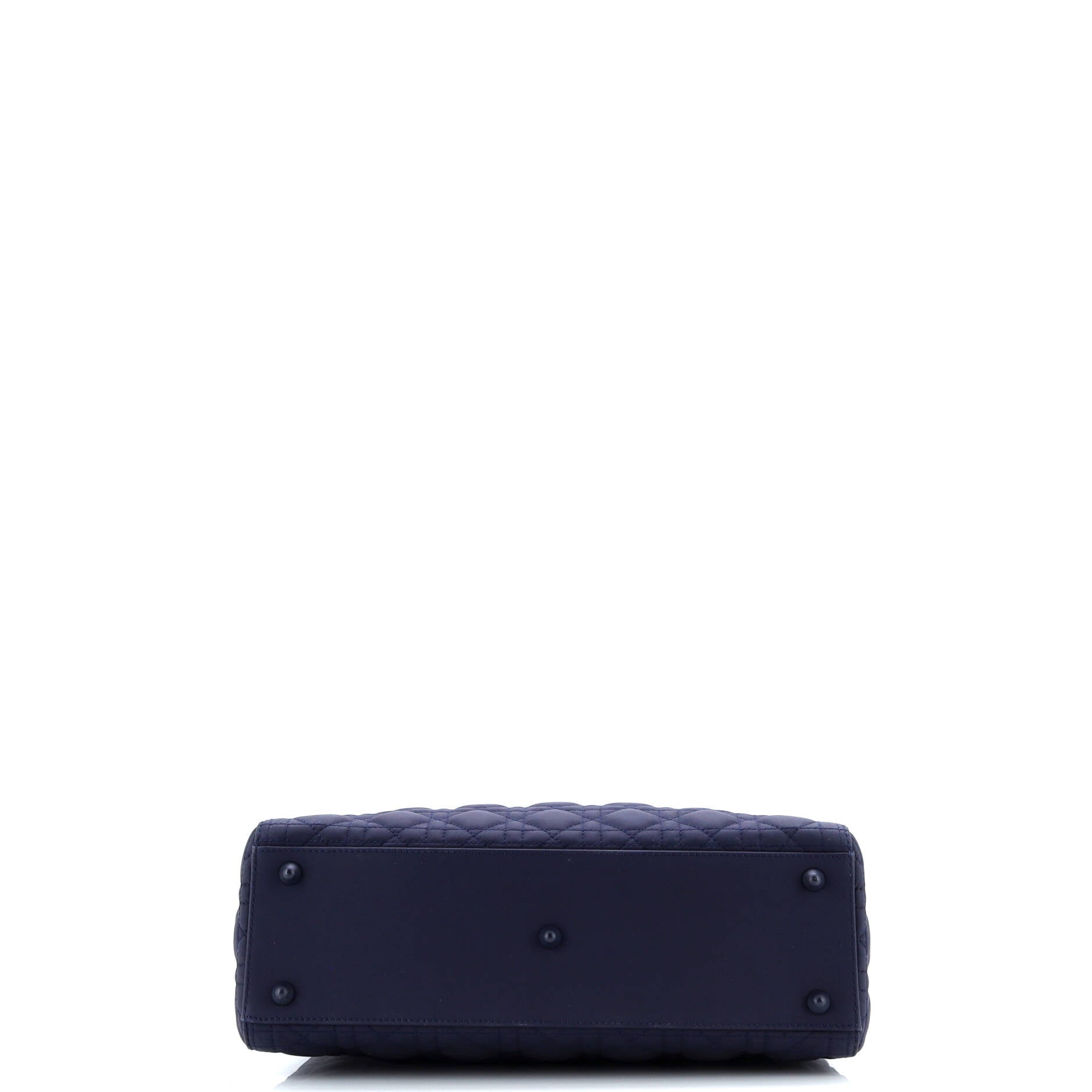 Ultra Matte Lady Dior Bag Cannage Quilt Calfskin Large