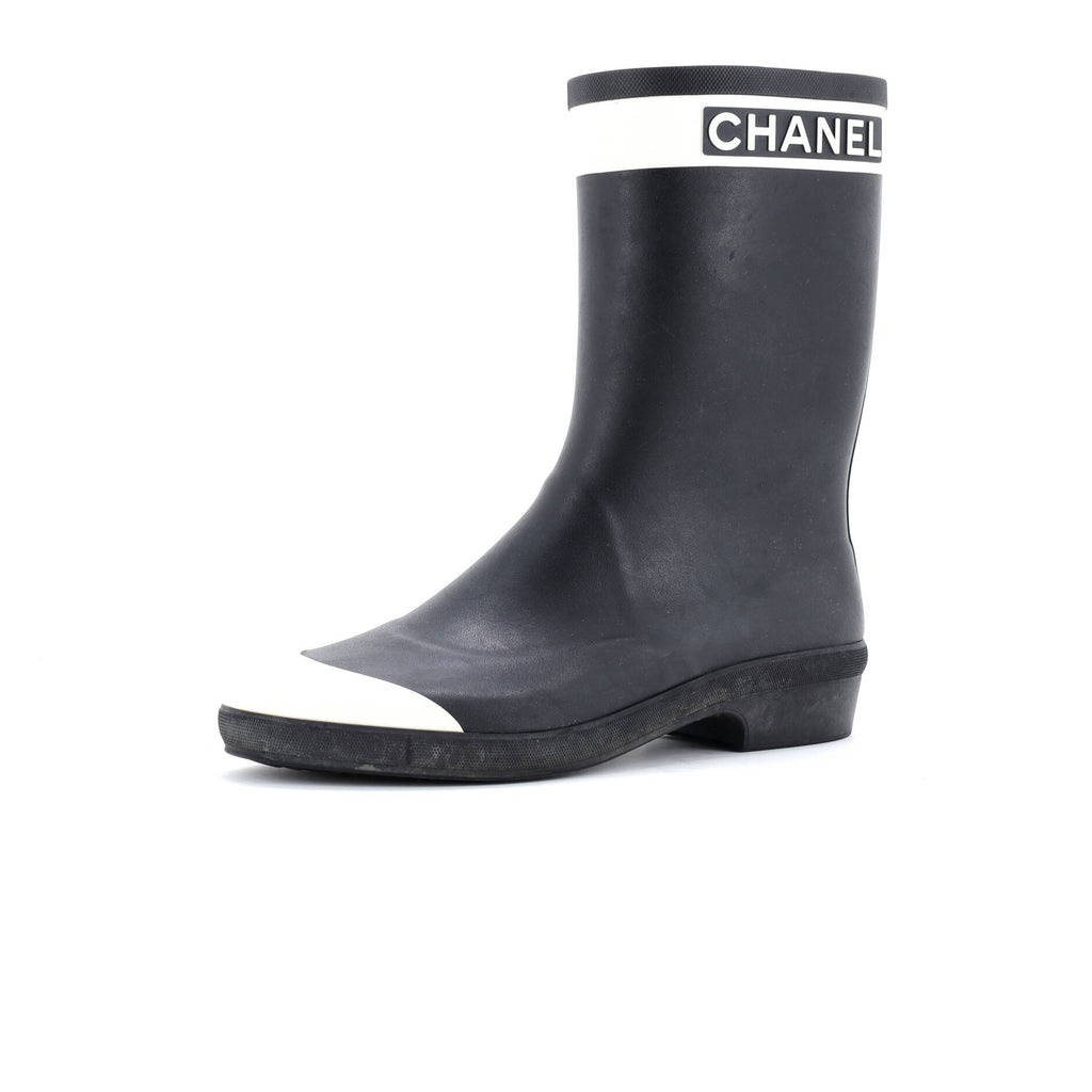 Women's Logo Short Rain Boots Rubber