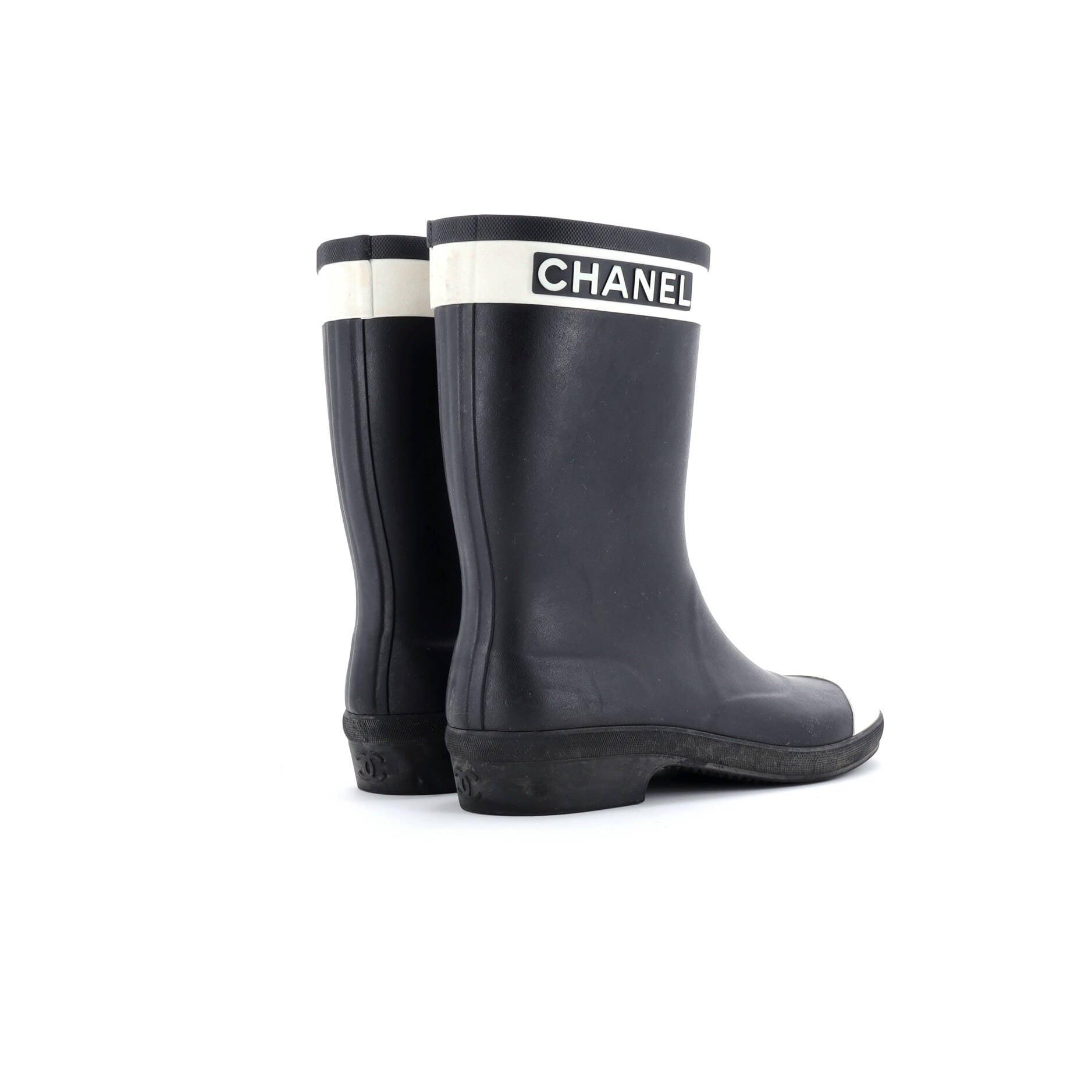 Women's Logo Short Rain Boots Rubber