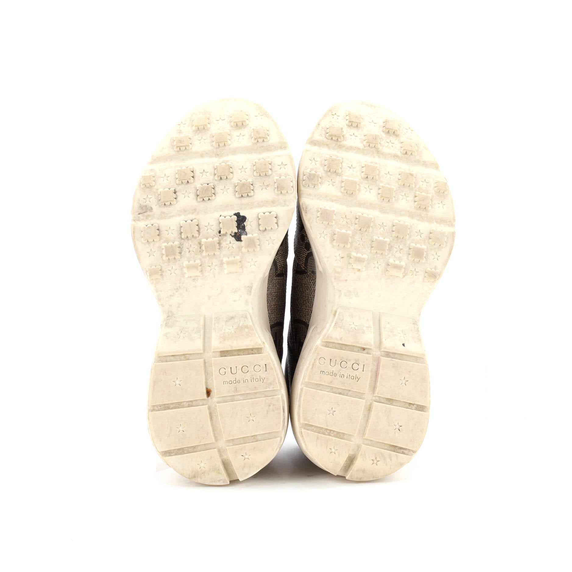 Rhyton Sneakers Jumbo GG Coated Canvas