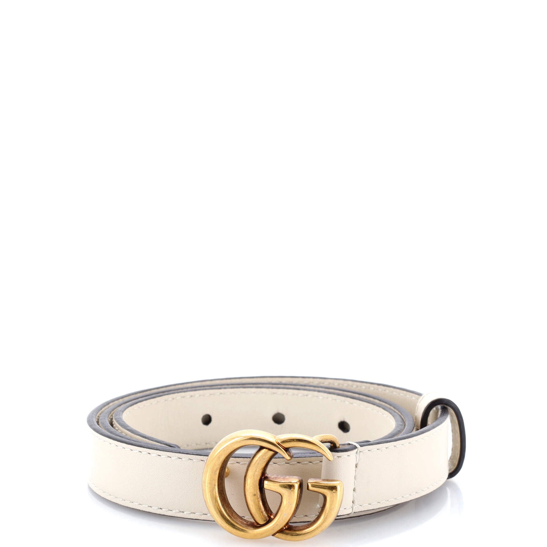 GG Marmont Belt Leather Thin 75