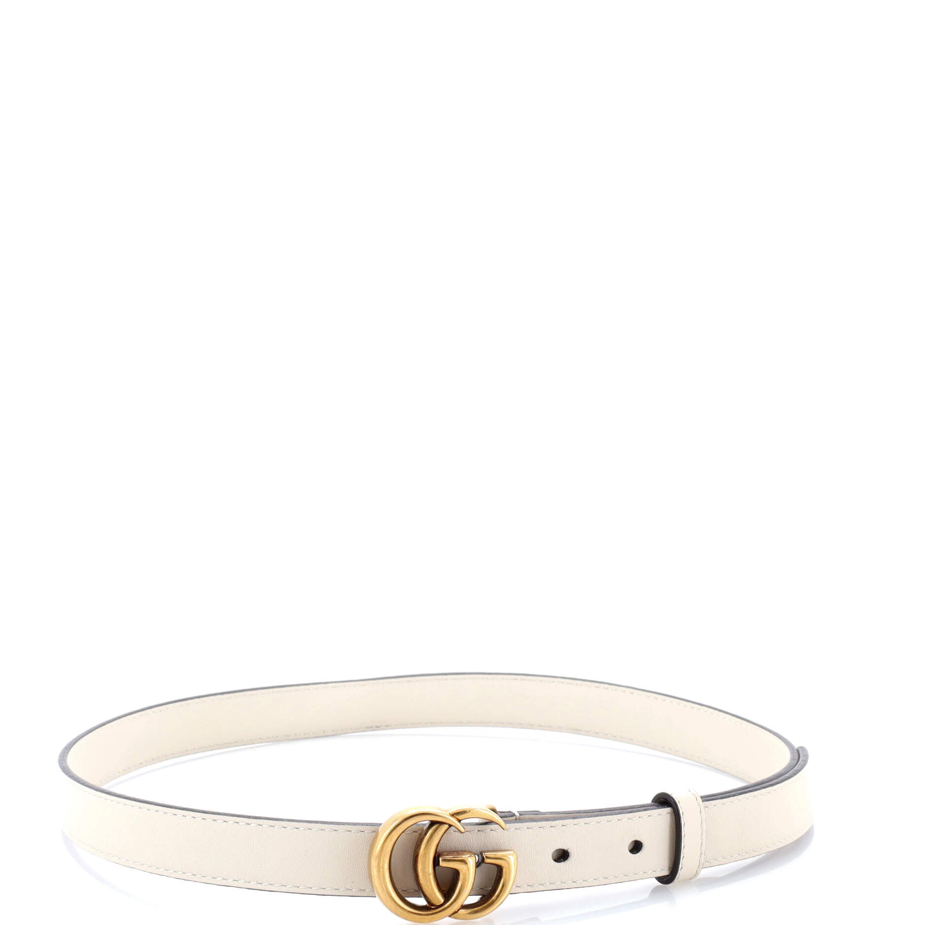GG Marmont Belt Leather Thin 75